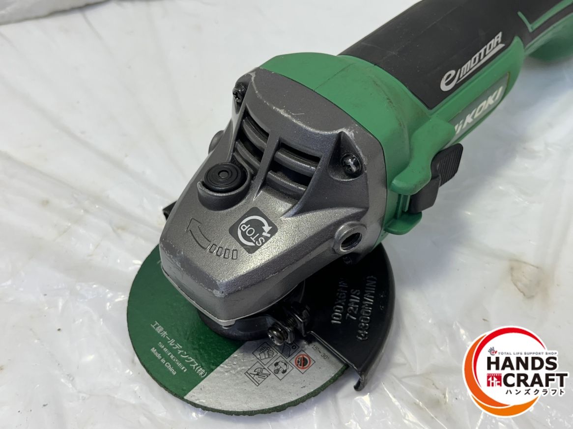 HIKOKI ハイコーキ G3610DA グラインダ 中古品 36V 本体のみ 【ハンズ