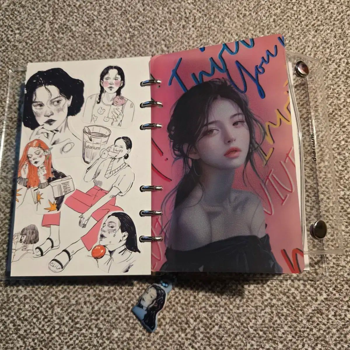 キーリング＋現世 貯蓄通知