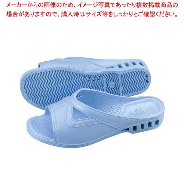 抗菌婦人用サンダル カナリア ライトブルー No.110 L