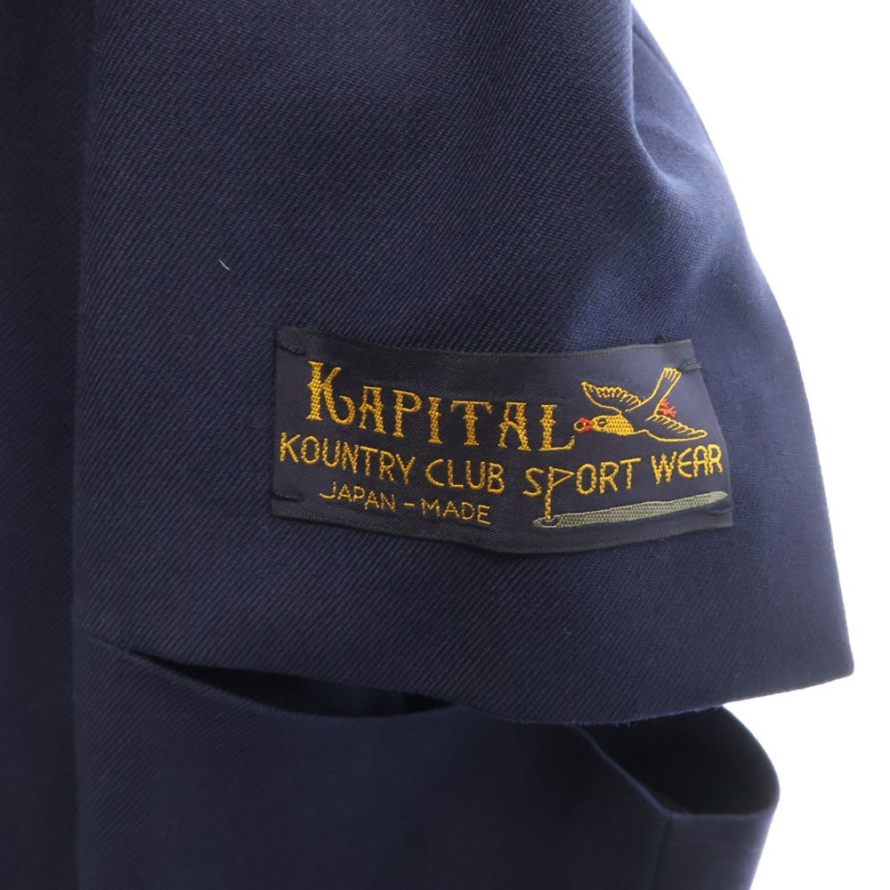 KAPITAL (キャピタル) 25SS スプリングウールサージ カット