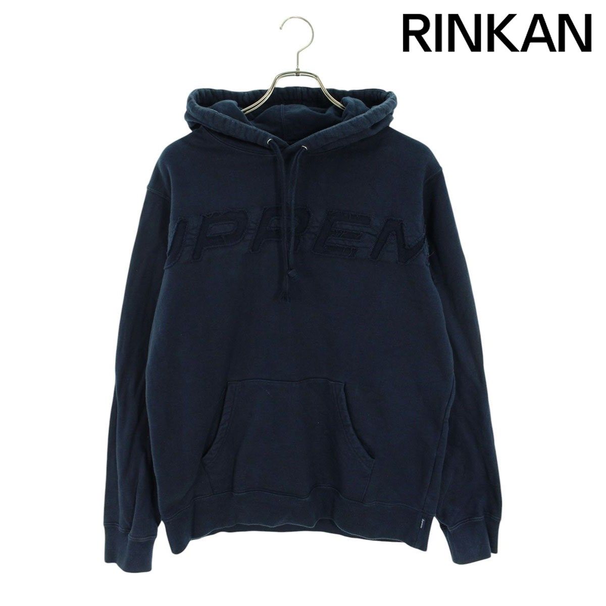 シュプリーム  19SS  Set In Logo Hooded Sweatshirt セットインロゴフーデッドパーカー メンズ M
