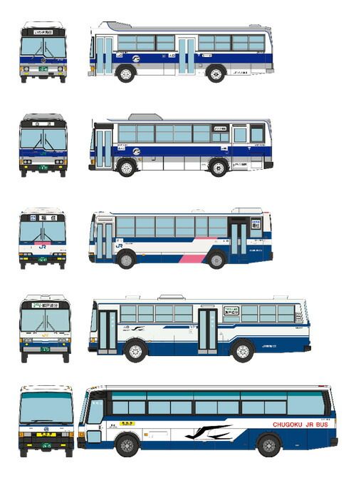 ザ バスコレクション ジェイアールバス35周年記念本州5社セット トミーテック 329350 鉄道模型 Nゲージ