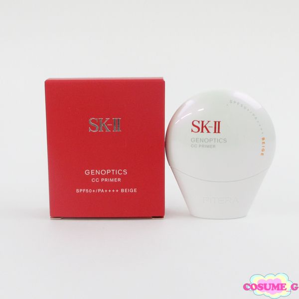 SK-II ジェノプティクス CC プライマー ナチュラルベージュ 30g H120