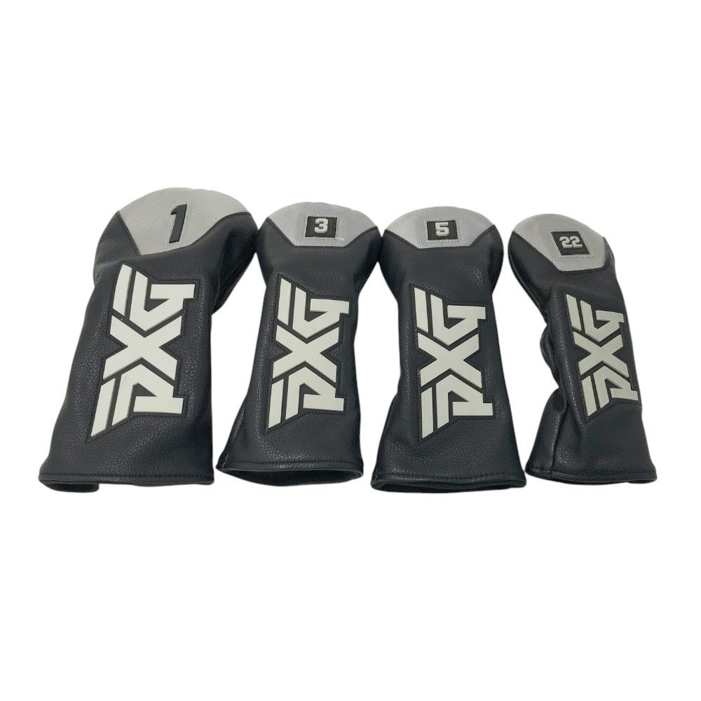 PXG パーソンズエクストリームゴルフ ヘッドカバー 4点セット ブラック系 DR|FW×2|UT 240101446920 ゴルフウェア ストスト