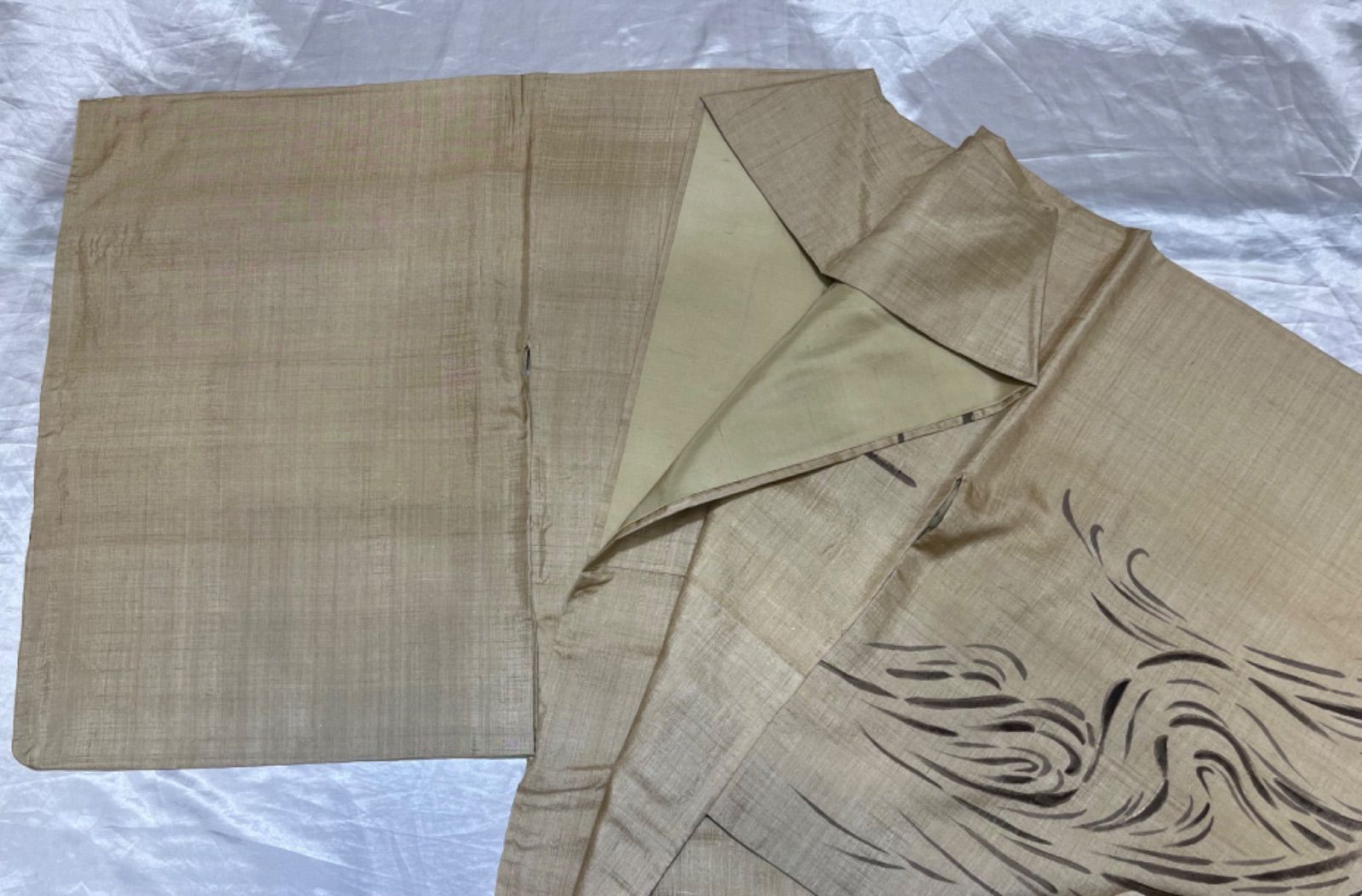 豪華絢爛綺麗美品身丈162cm裄丈68.5cm正絹訪問着袷広襟