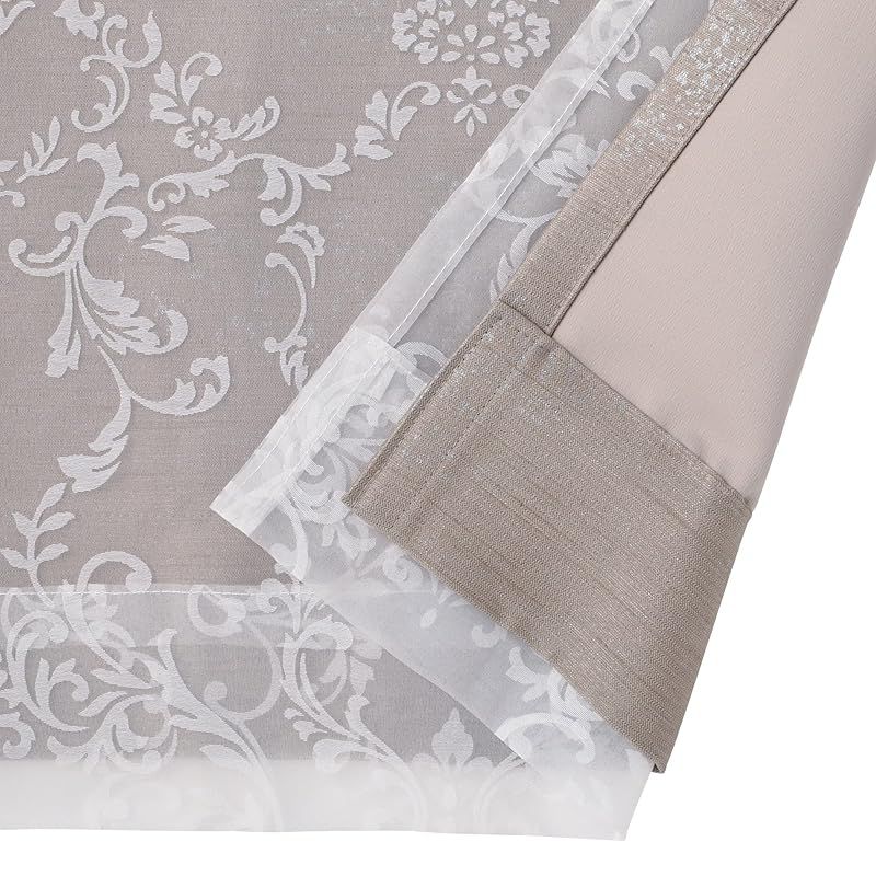 Francfranc フランフラン ブリス×ルシーラ ダブル カーテン H1780