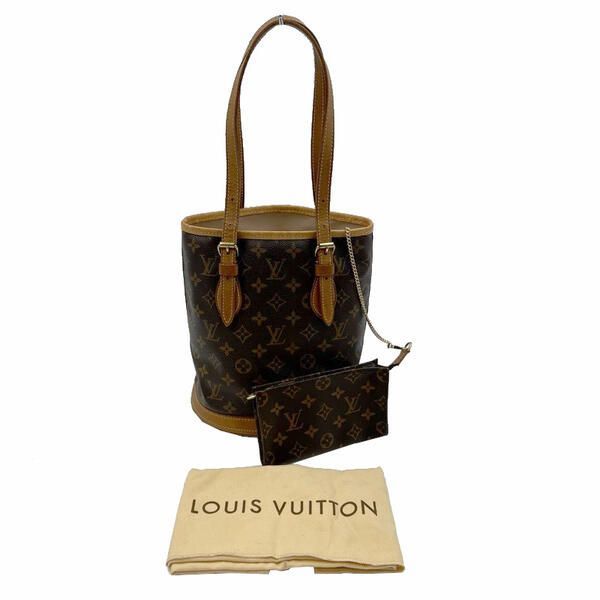 LOUIS VUITTON ルイヴィトン M42238 バケットPM モノグラム・キャンバス×ゴールド金具 USED-B  g3100427927900021 送料無料 かんてい局宜野湾愛知店 - メルカリ