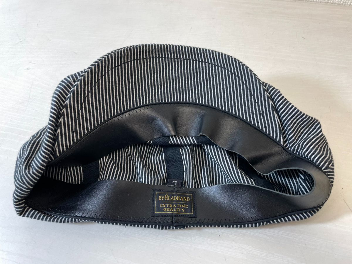 美品】gangsterville キャスケット帽子牛革gladhand