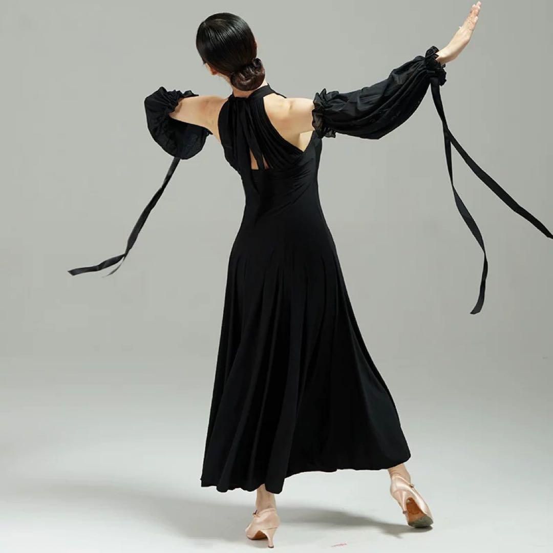 ♥ スタンダード練習着オシャレでカッコいいデザイン ダンスパーティーや競技会でも