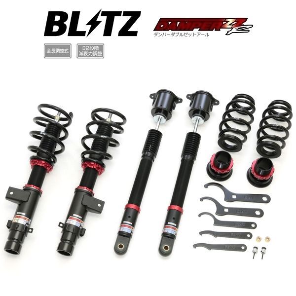 BLITZ ブリッツ 車高調 DAMPER ZZ-R ZZR ダブルゼットアール CR-V ハイブリッド RT5 RT6 2WD 4WD -2020 06 Ftアッパーマウントレス 92611