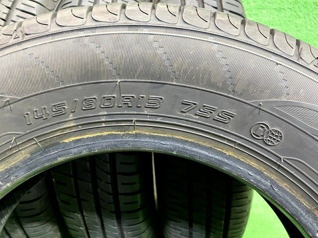 2023年製 ダンロップ エナセーブ EC204 145/80R13 4本セット エナセーブ 2025年製造 ダンロップ VAN01 145/80R12 80/78N