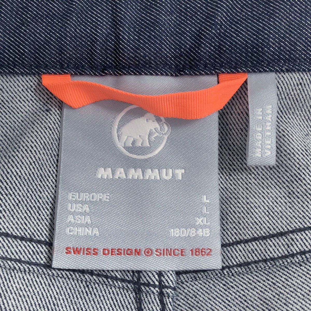MAMMUT マムート indigo denim Chalk Denim Pants デニムパンツ