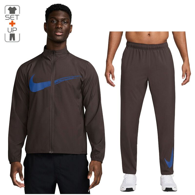 ナイキ トレーニングウェア メンズ 上下 ジャージ NIKE Dri-FIT 長袖ジャケット ロングパンツ セットアップ 薄手 クロスジャージ スポーツウェア 上下組 ランニング ヨガ トレ 服 メンズウエア|HV0395-HV0391-237