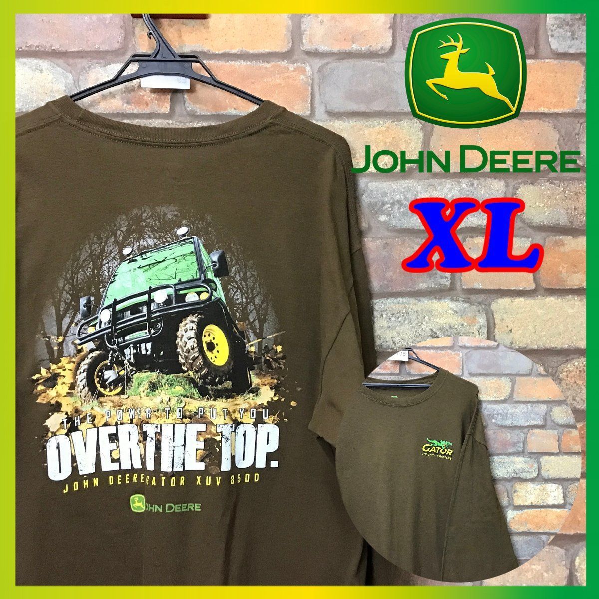 ☆美品☆ME9-775☆GOODデザイン☆ブランド公式品☆【JOHN DEERE ジョン