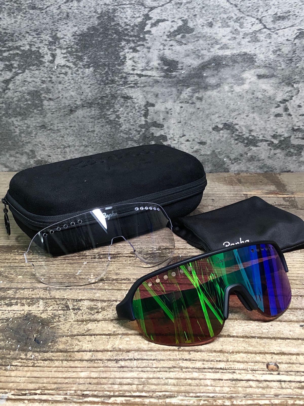 JH250 ラファ Rapha RALLAR Glasses サングラス アイウェア 黒