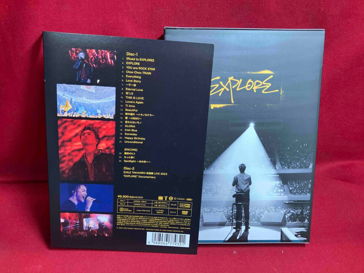 DVD EXILE TAKAHIRO 武道館 LIVE 2023 'EXPLORE'(初回生産限定版