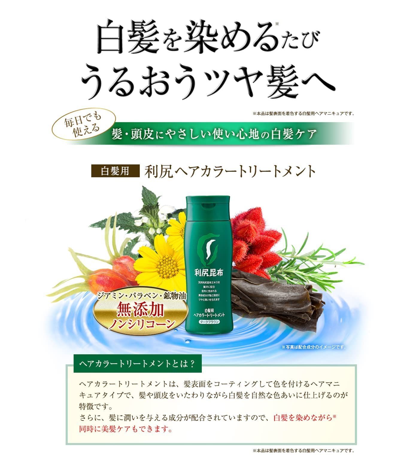 トリートメントダークブラウン200g 2本セット