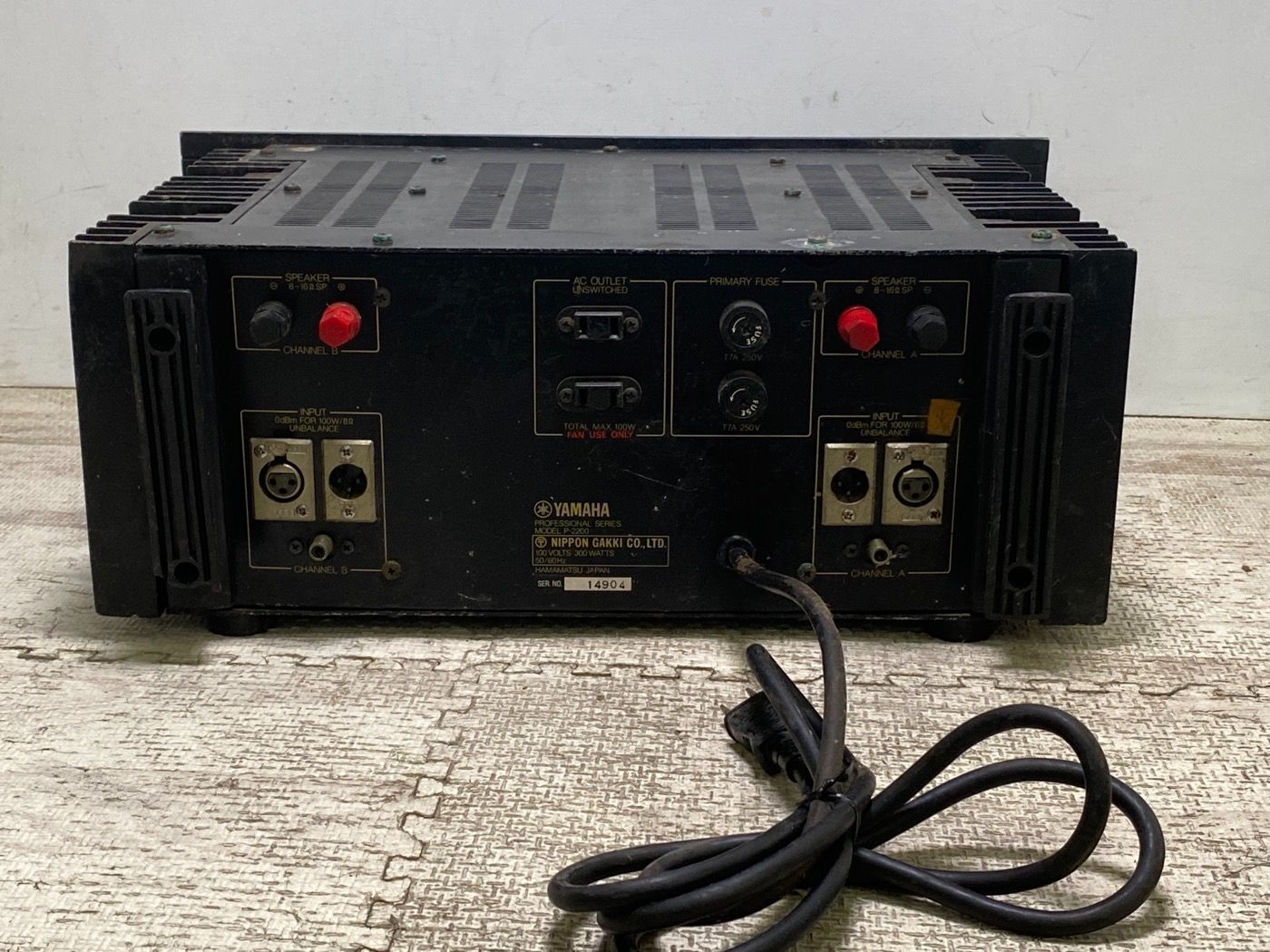 Q44 パワーアンプ　ジャンク Q44 パワーアンプ ジャンク Yahoo!オークション - Electro-Voice