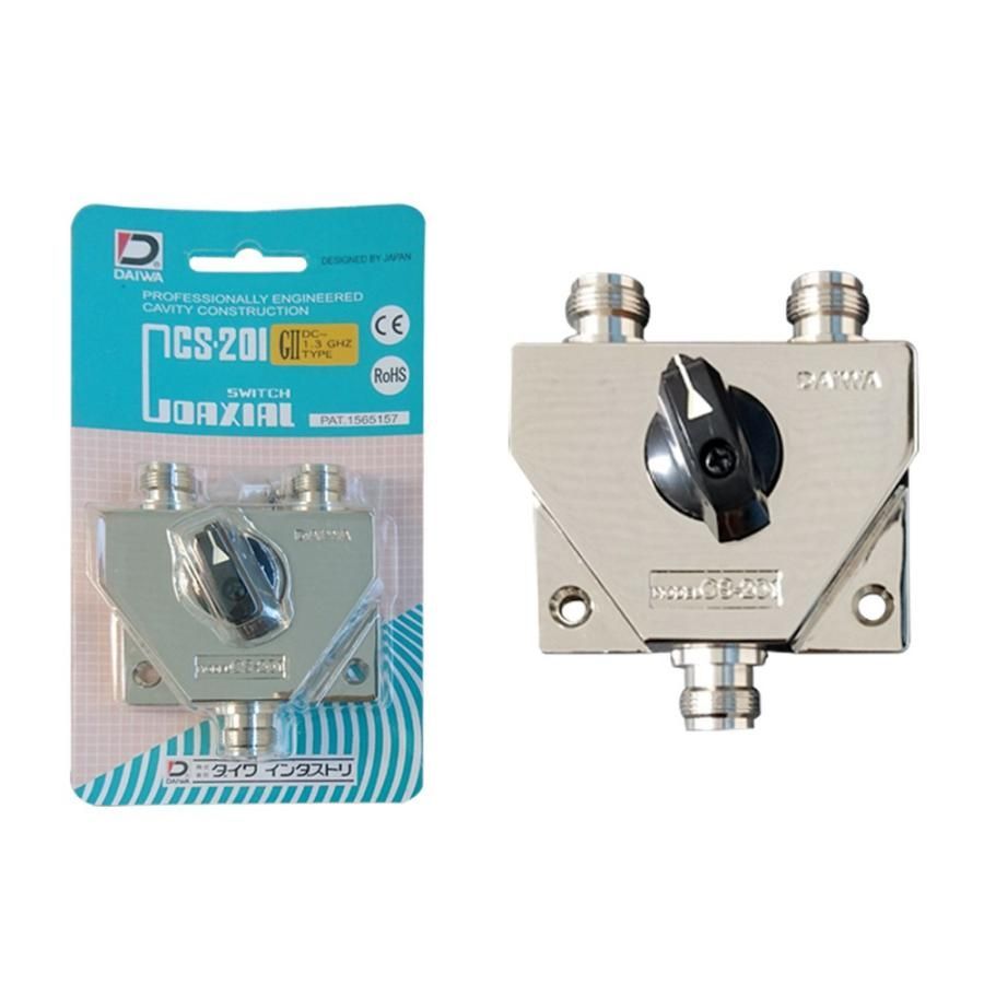 ダイワインダストリ CS-201G2 CS-201G II アマチュア無線用 同軸切換器 同軸スイッチ CS-201G-II｜CS-201G-2 沖縄 離島を除く