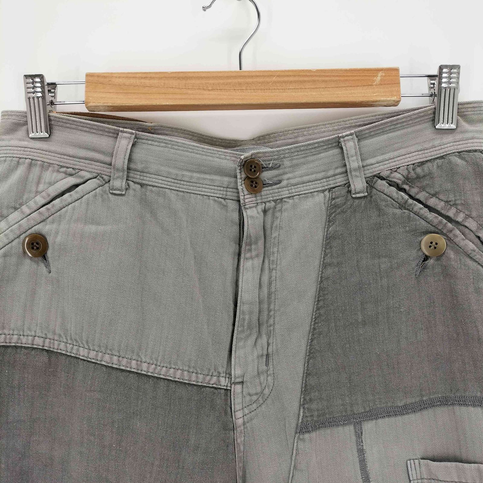 アンダーカバーイズム UNDERCOVERISM 再構築 パッチワーク クロップド