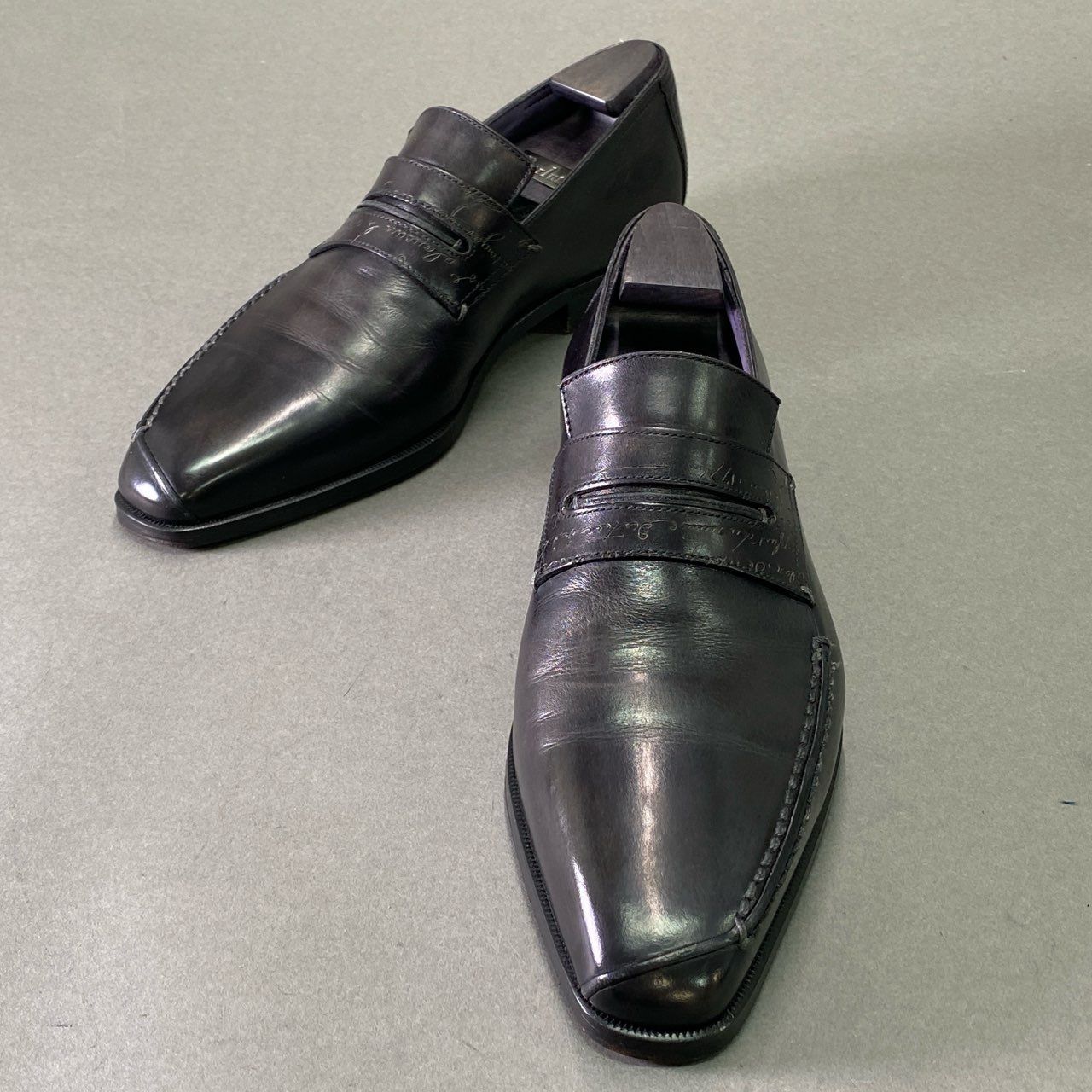 1d22 Berluti ベルルッティ Andy アンディ スクリットカリグラフィ