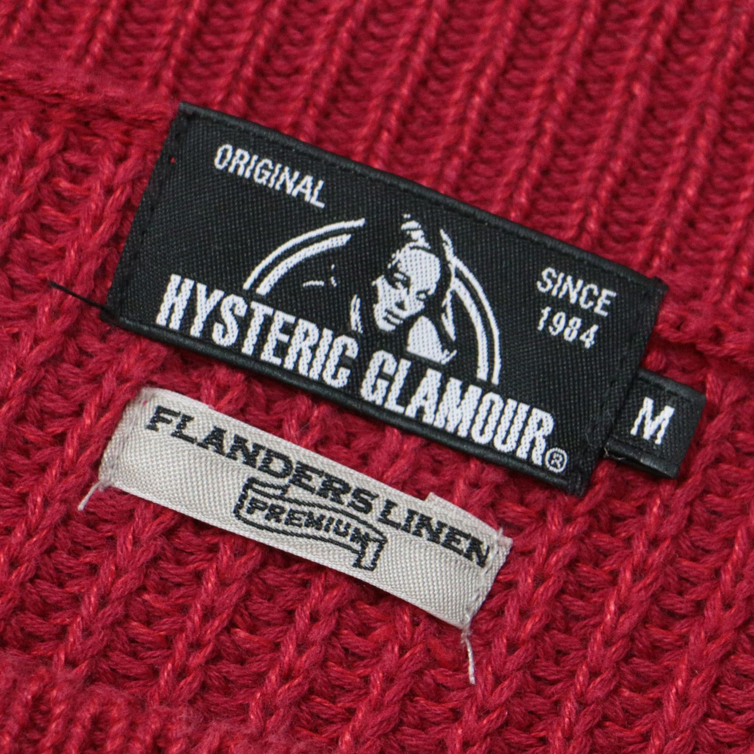 ヒステリックグラマー  HGC刺繍　セーター