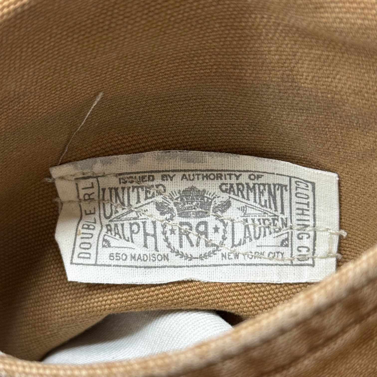 参考上代62700円 未使用品 RRL ENGINEER FIT DISTRESSED