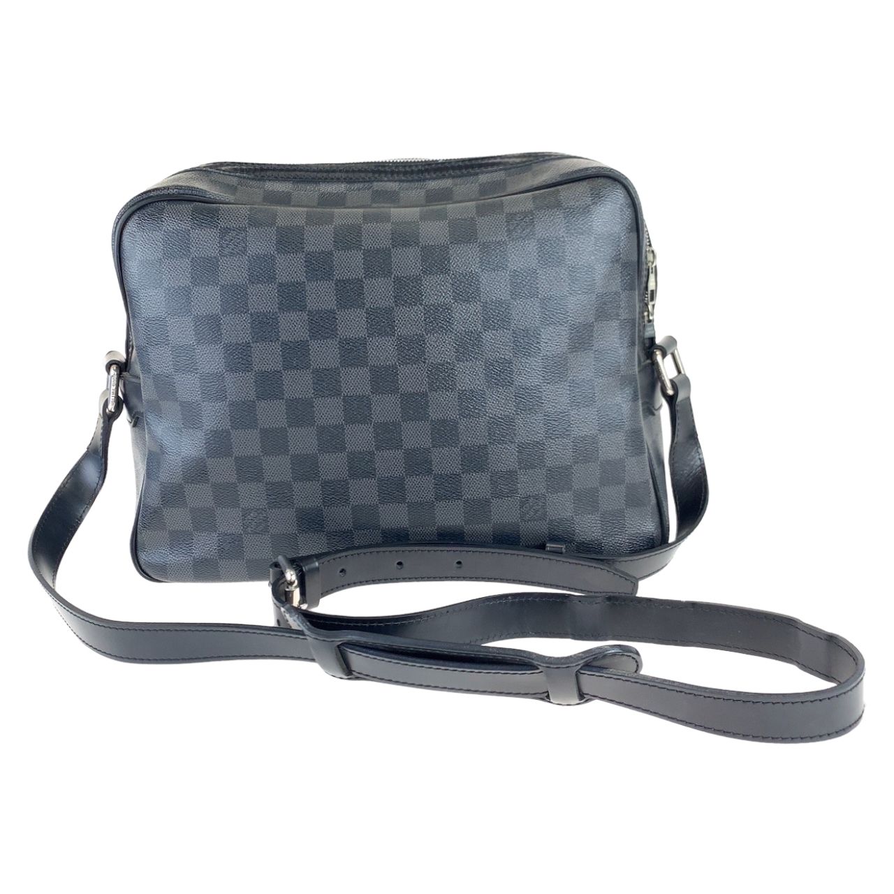 美品 LOUIS VUITTON ルイヴィトン ダミエグラフィット イオ ブラック 