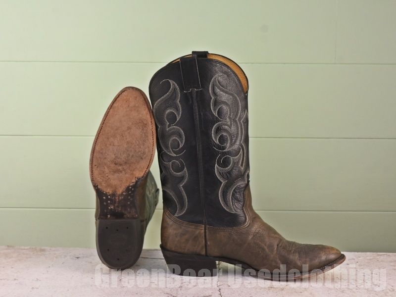 B773 USA製 NOCONA BOOTS ビンテージ ウエスタンブーツ ワイズ