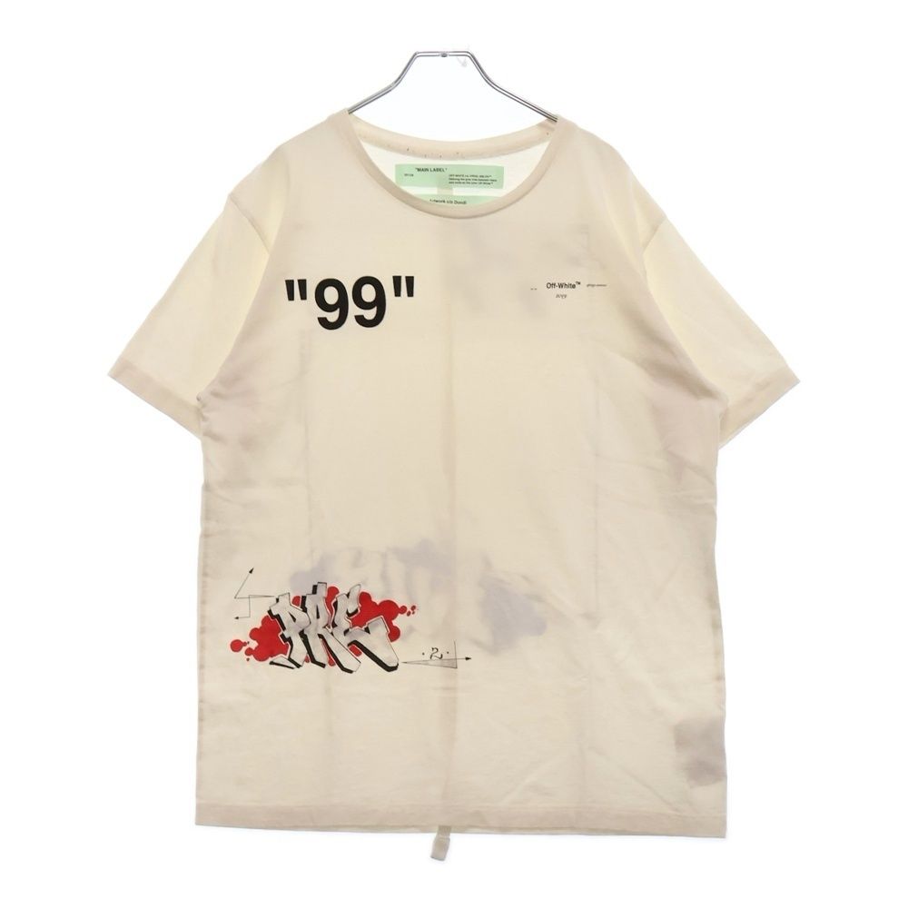 Off-White - 良品!! offwhite × DONDI オフホワイト Tシャツ L