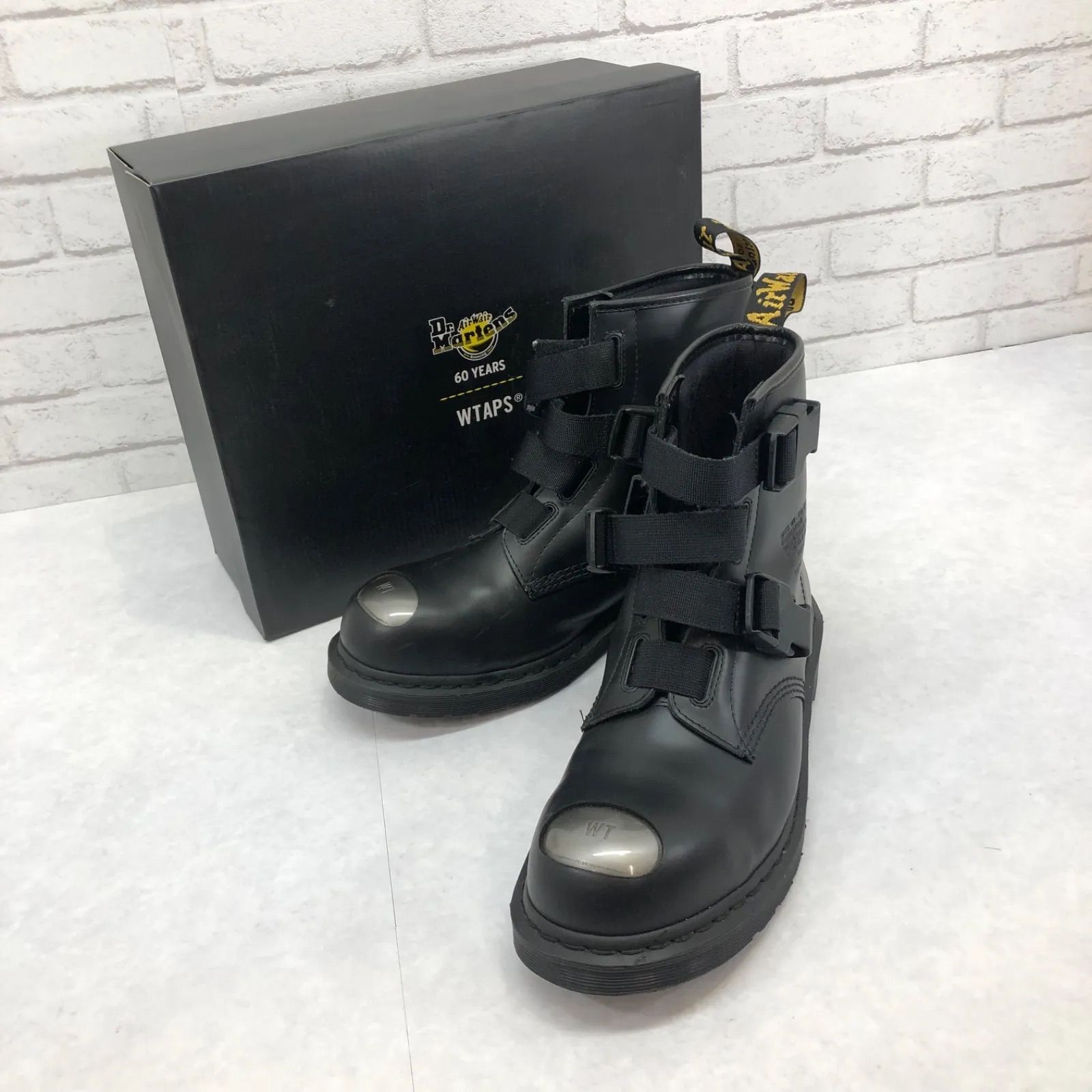 WTAPS × Dr.Martens 1460 Remastered Boot Black ダブルタップス × ドクターマーチン リマスター ブーツ  ブラック - メルカリ