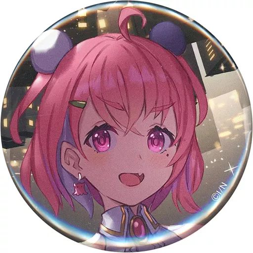 中古】バッジ・ピンズ 笹木咲 「バーチャルYouTuber にじさんじ JAPAN