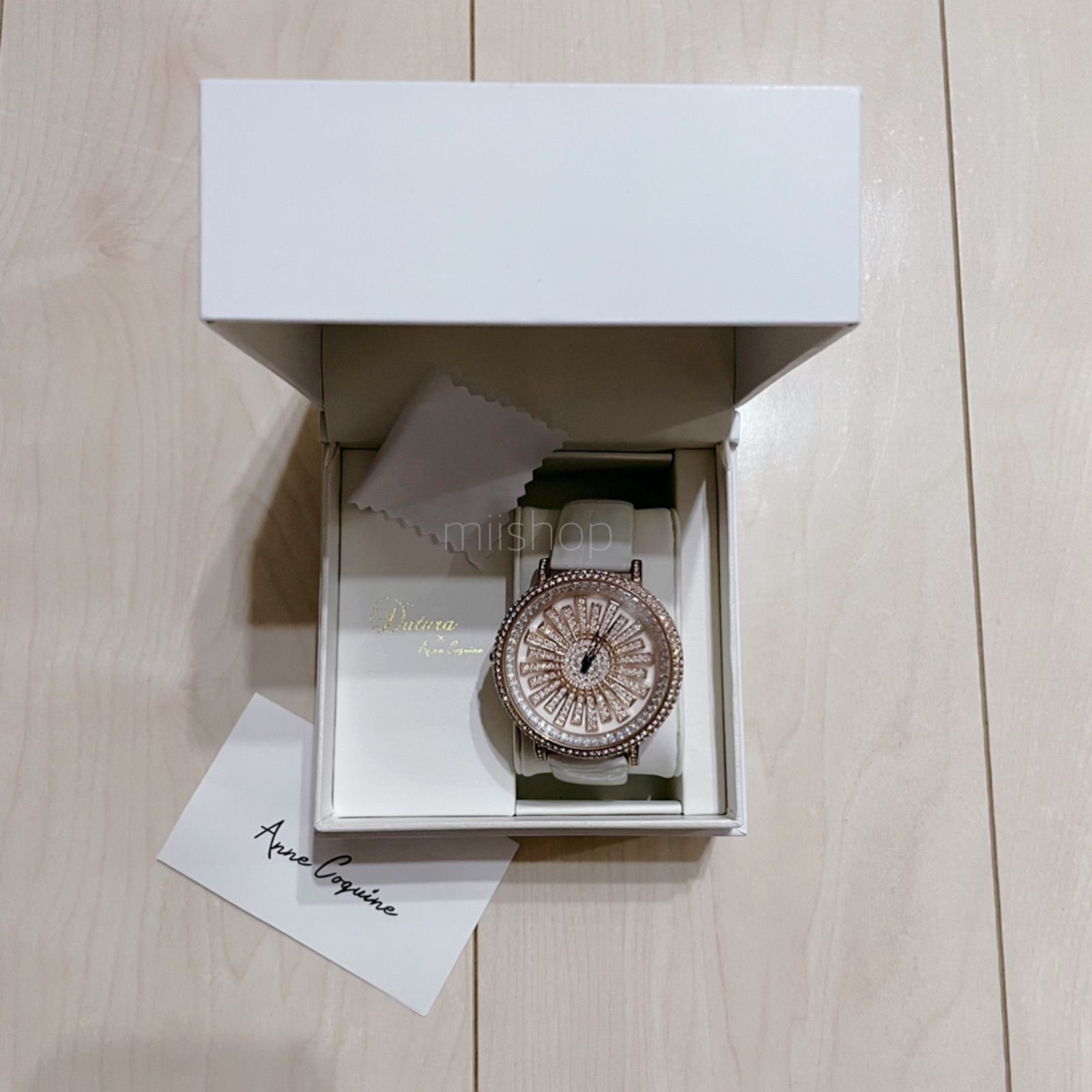 美品】豪華アンコキーヌ 芸能人愛用時計 販売開始しました 自分が