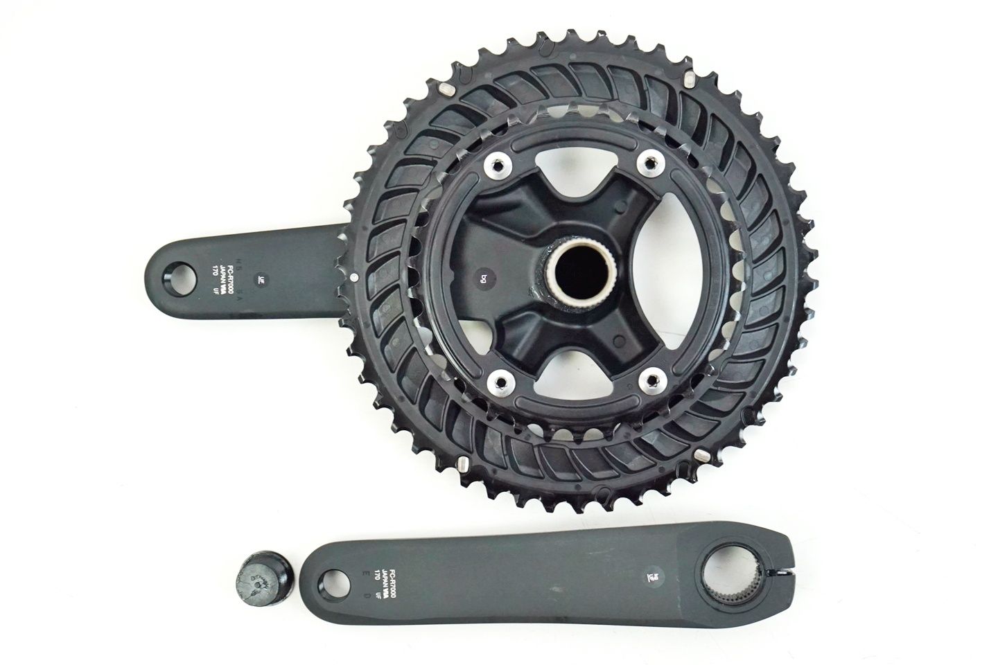 Shimano 105 クランクセット ブラック SHIMANO 105 クランクセット 50 