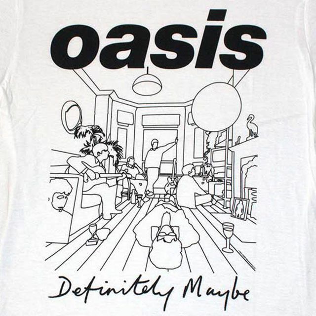 【新品】オアシスTシャツ XL /OASIS DEFINITELY MAYBE 【新品】オアシスTシャツ DEFINITELY XL /OASIS MAYBE