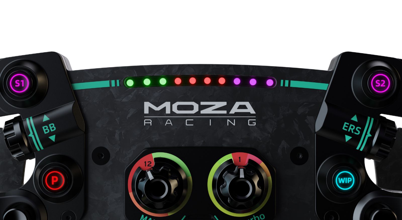 Moza Racing GS V2P Steering Wheel Leather フォーミュラー 