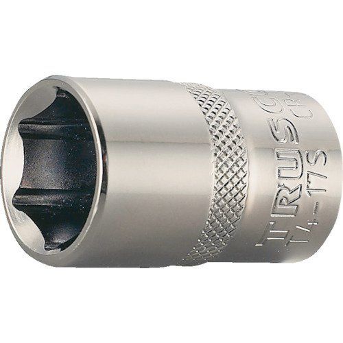 14mm_10個 TRUSCO トラスコ ソケット 6角タイプ 差込角12.7 対辺14mm T4-14S × 10個 ケース販売