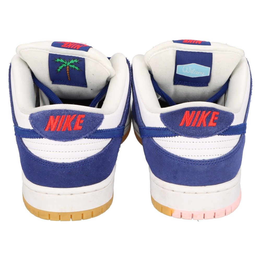 NIKE (ナイキ) SB DUNK LOW PRO PRM LOS ANGELES DODGERS ダンクロープレミアム ロサンゼルスドジャース  ローカットスニーカー ホワイト/ブルー DO9395-400 US10/28cm