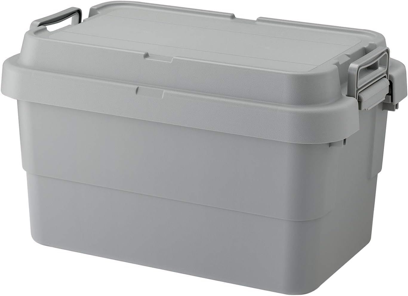 【特価セール】収納ボックス トランクカーゴ 50L グレー 日本製 TC-50S リス(RISU) コンテナ ボックス スタッキング 屋外収納 キャンプ 防水