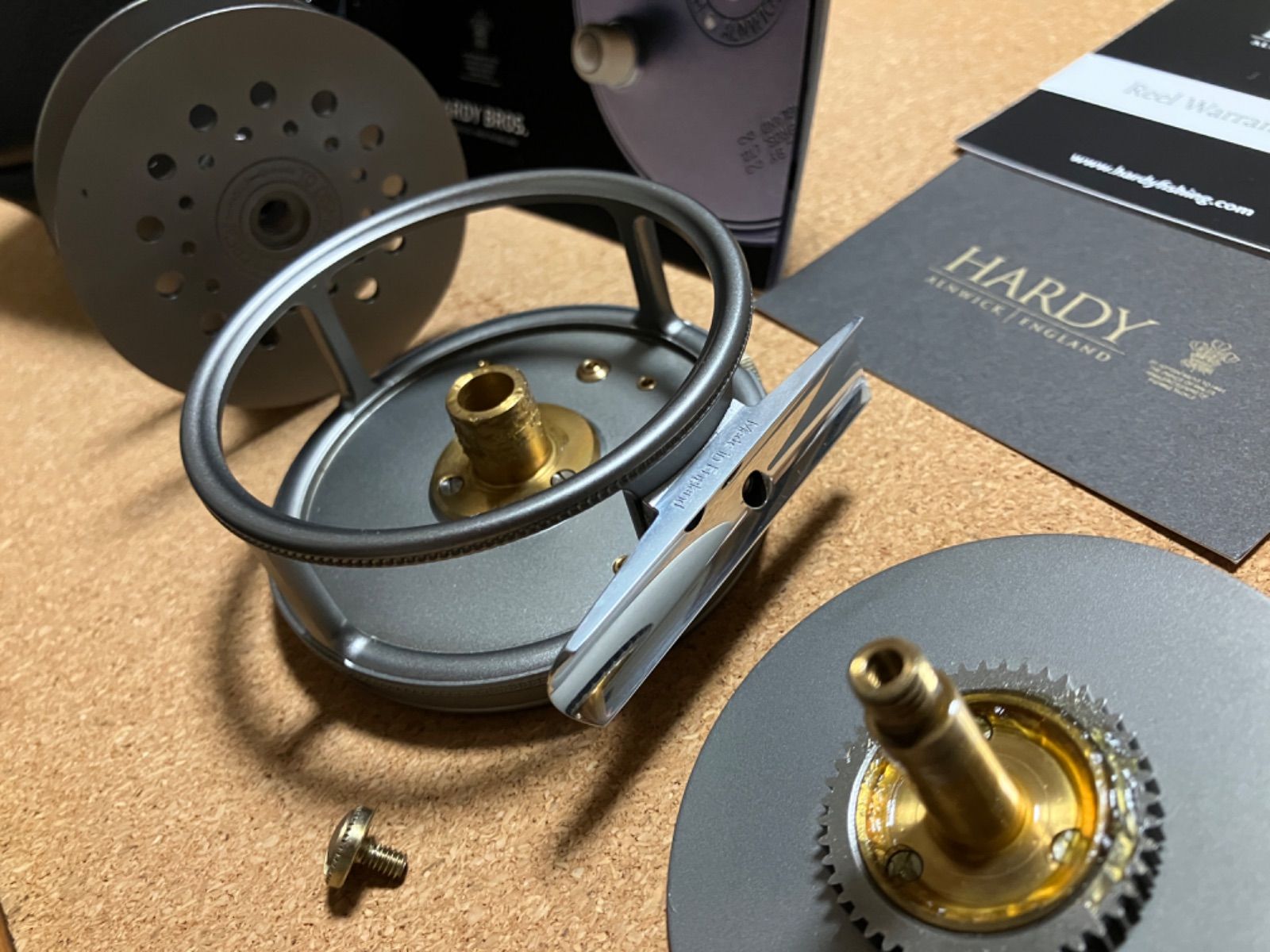 新品 HARDYハーディWide Spool Perfect ワイドスプール