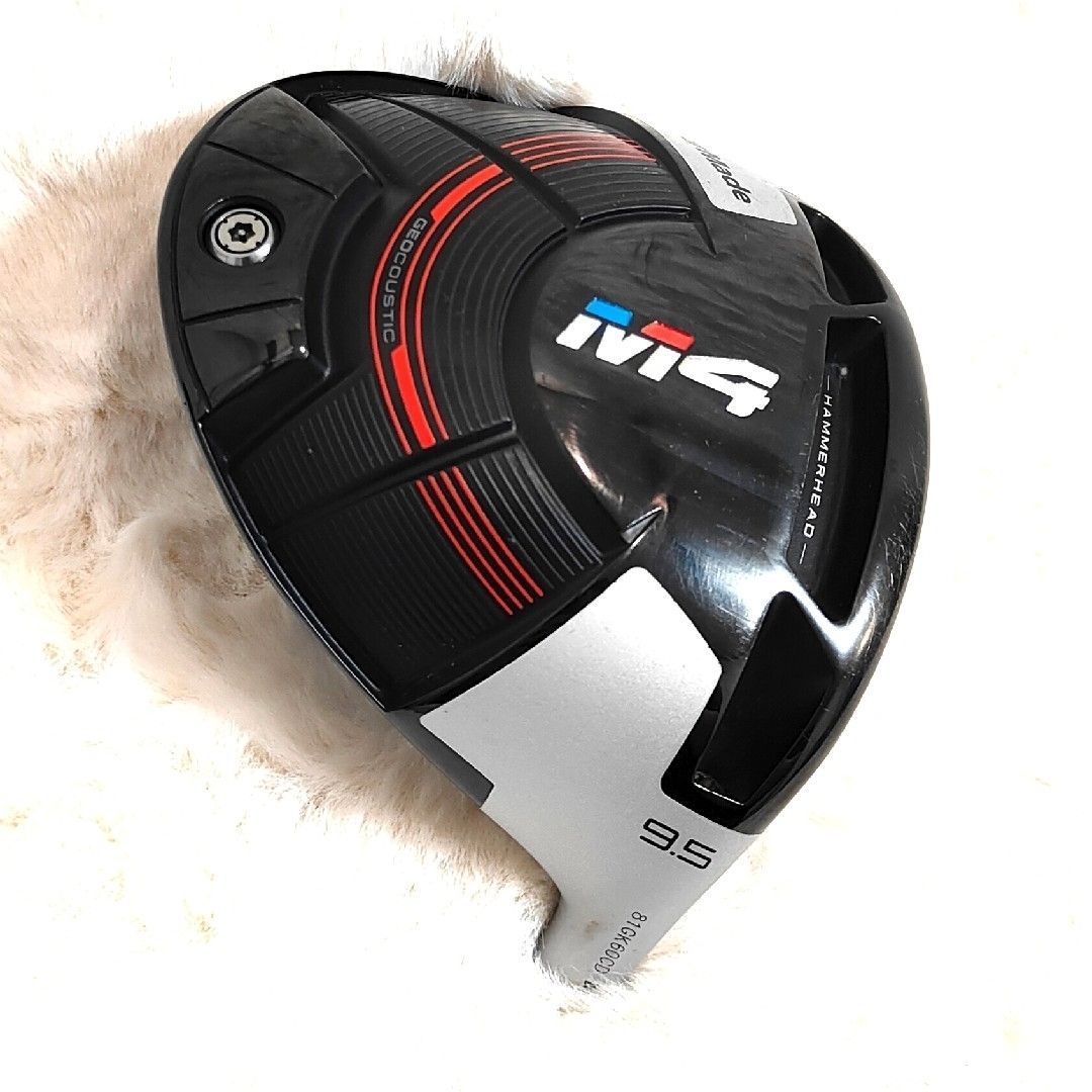 TaylorMade - テーラーメイドＭ4 ドライバー　ヘッドのみ　レフティ TaylorMade - テーラーメイド M4ドライバー ヘッドのみ、カバー