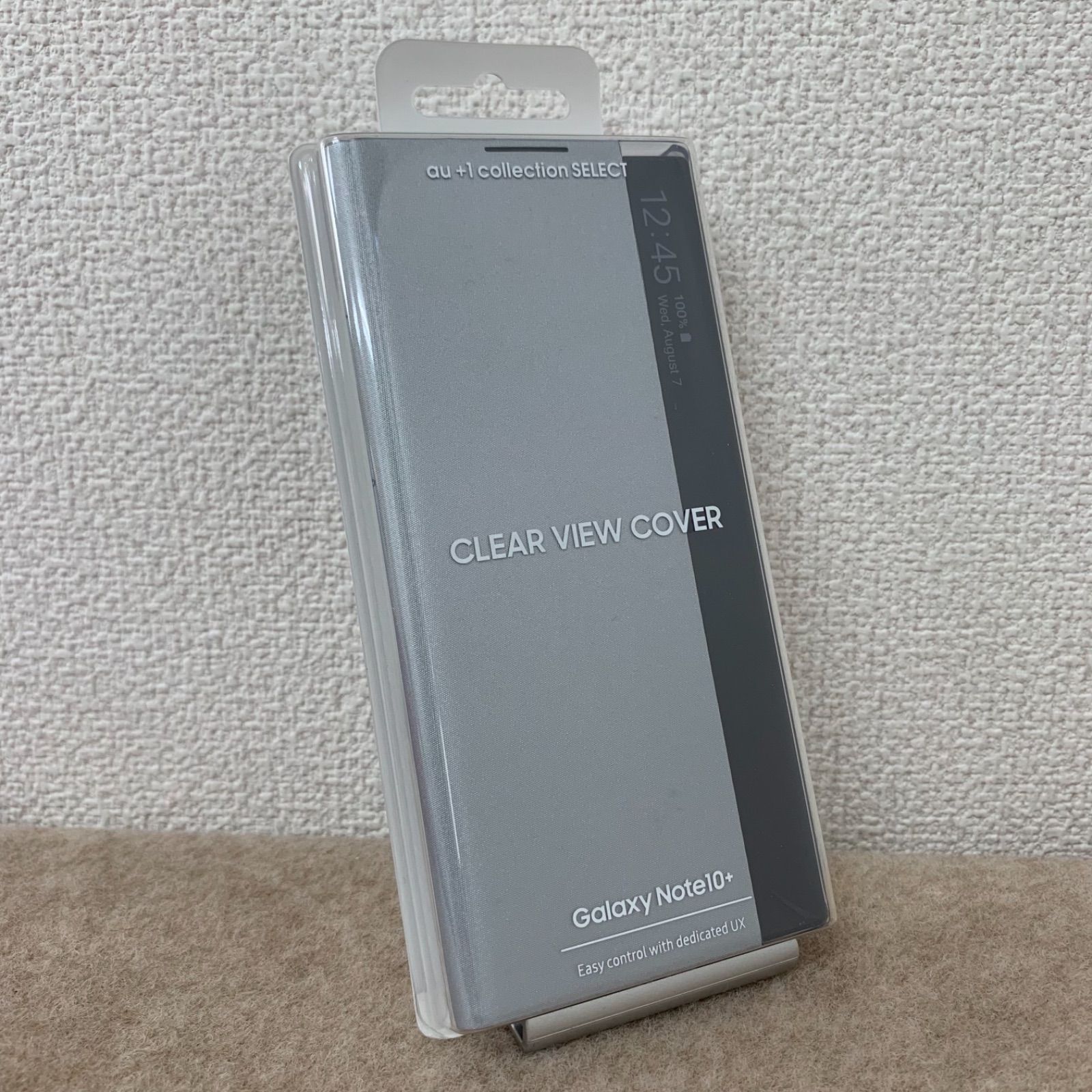 新品 Galaxy Note10 シルバー CLEAR COVER VIEW