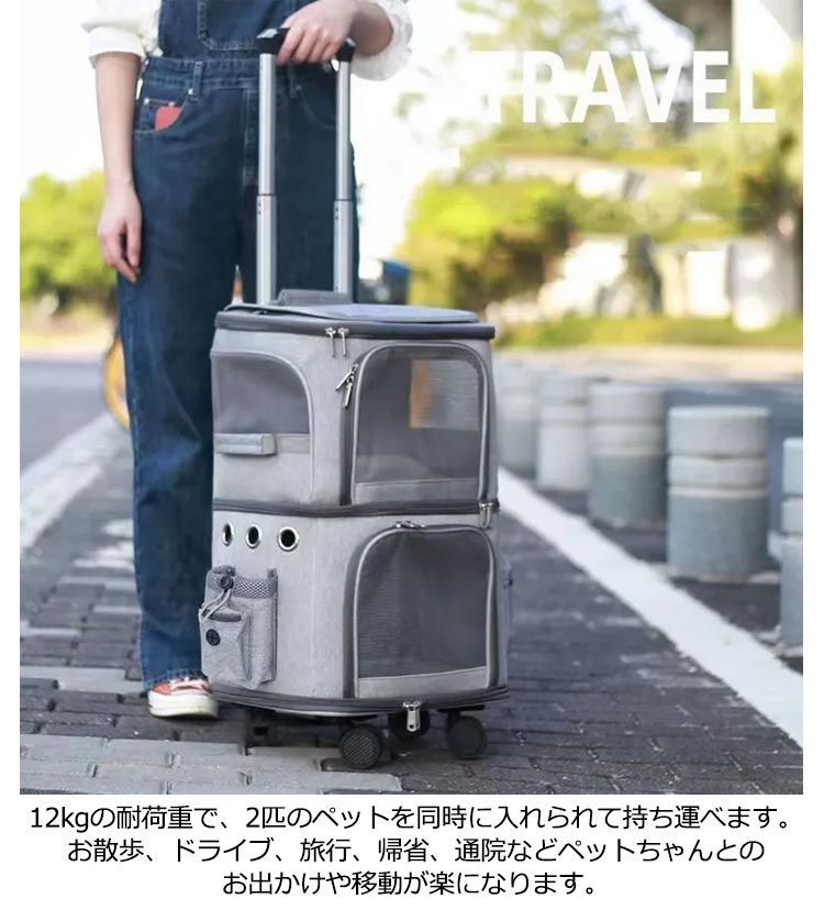 キャスター付き キャリー