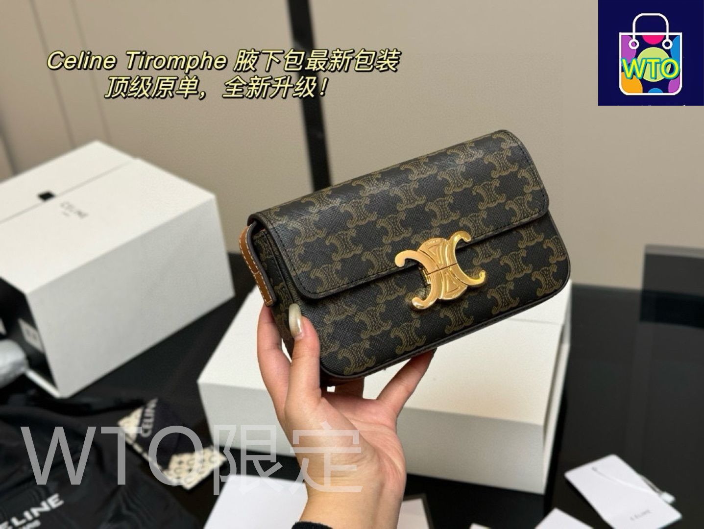 Celine] アンダーアームバッグ トリオンフデザイン - 専用