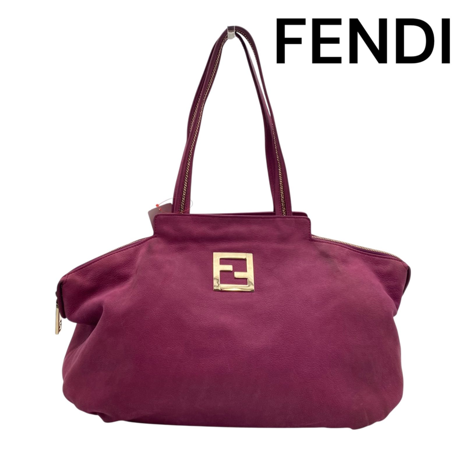 ○フェンディ FENDI トートバッグ ショルダーバッグ FFロゴ