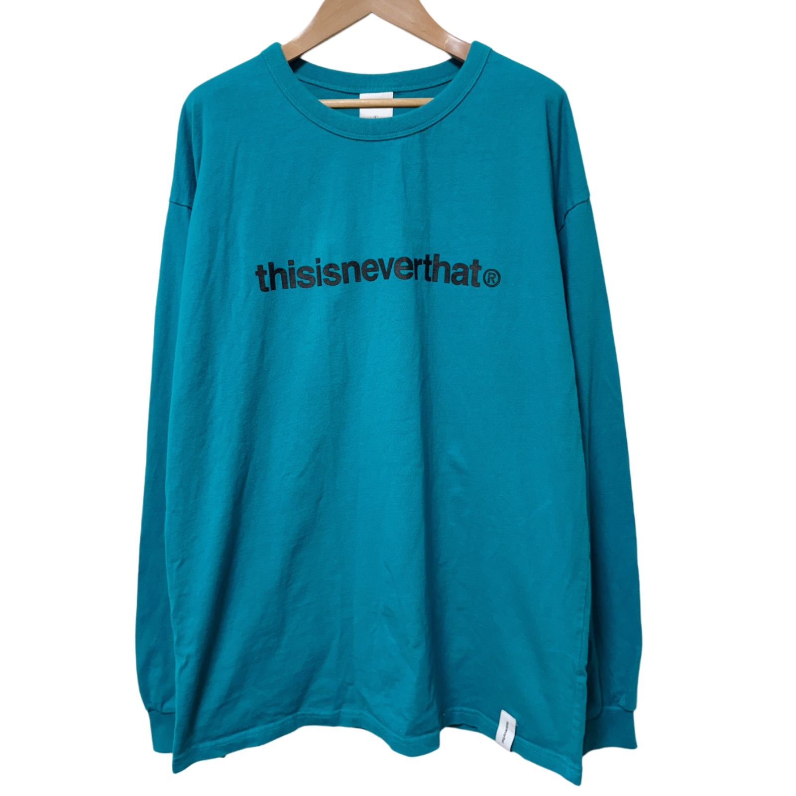 thisisneverthat ネバザ ロンT 水色 ワンポイント M 2025年最新ネバザ ロンtの人気アイテム - メルカリ