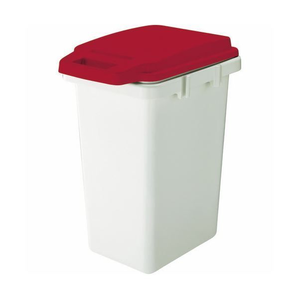 （まとめ）TRUSCO連結ワンハンドパッキンペール 45L レッド TRHPP-45-R 1個
