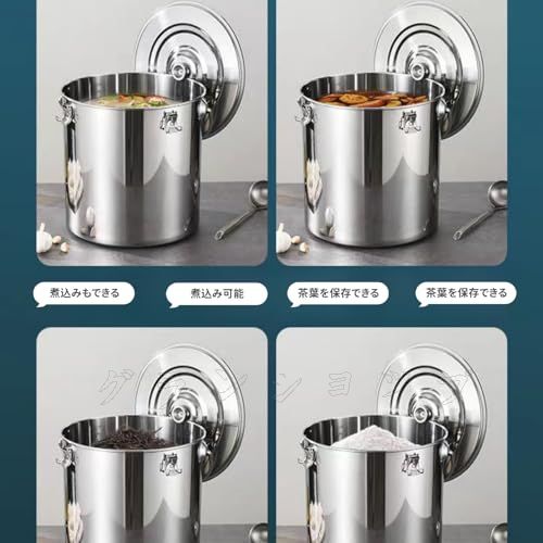 IH対応電磁調理器鍋 ステンレス寸胴鍋35cm 蓋付業務用 Amazon | l 寸胴鍋 業務用寸胴鍋 ステンレス製 ずんどう鍋