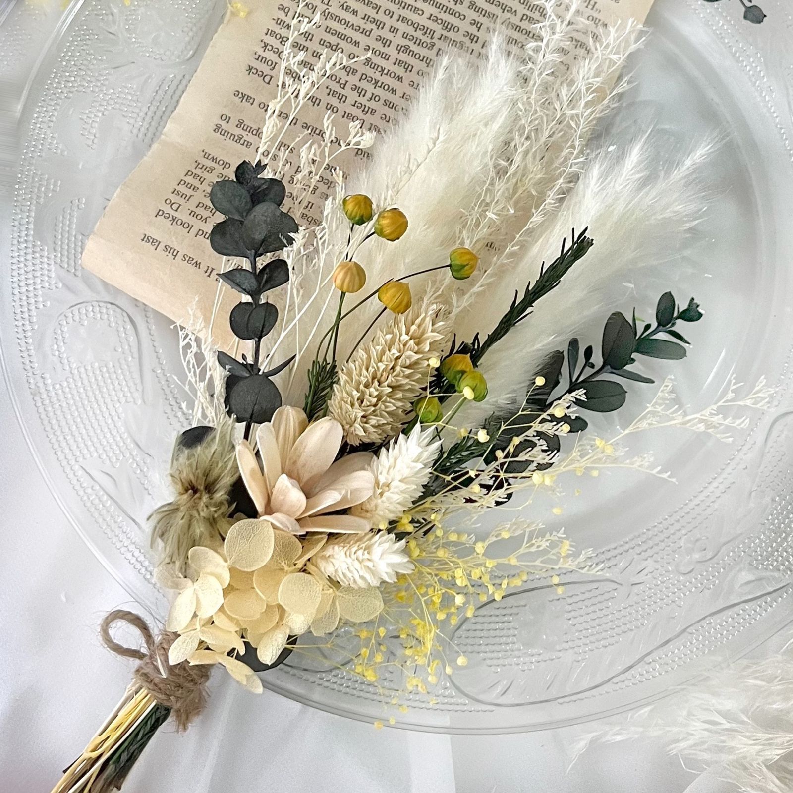 ドライフラワースワッグ 2点セット 01