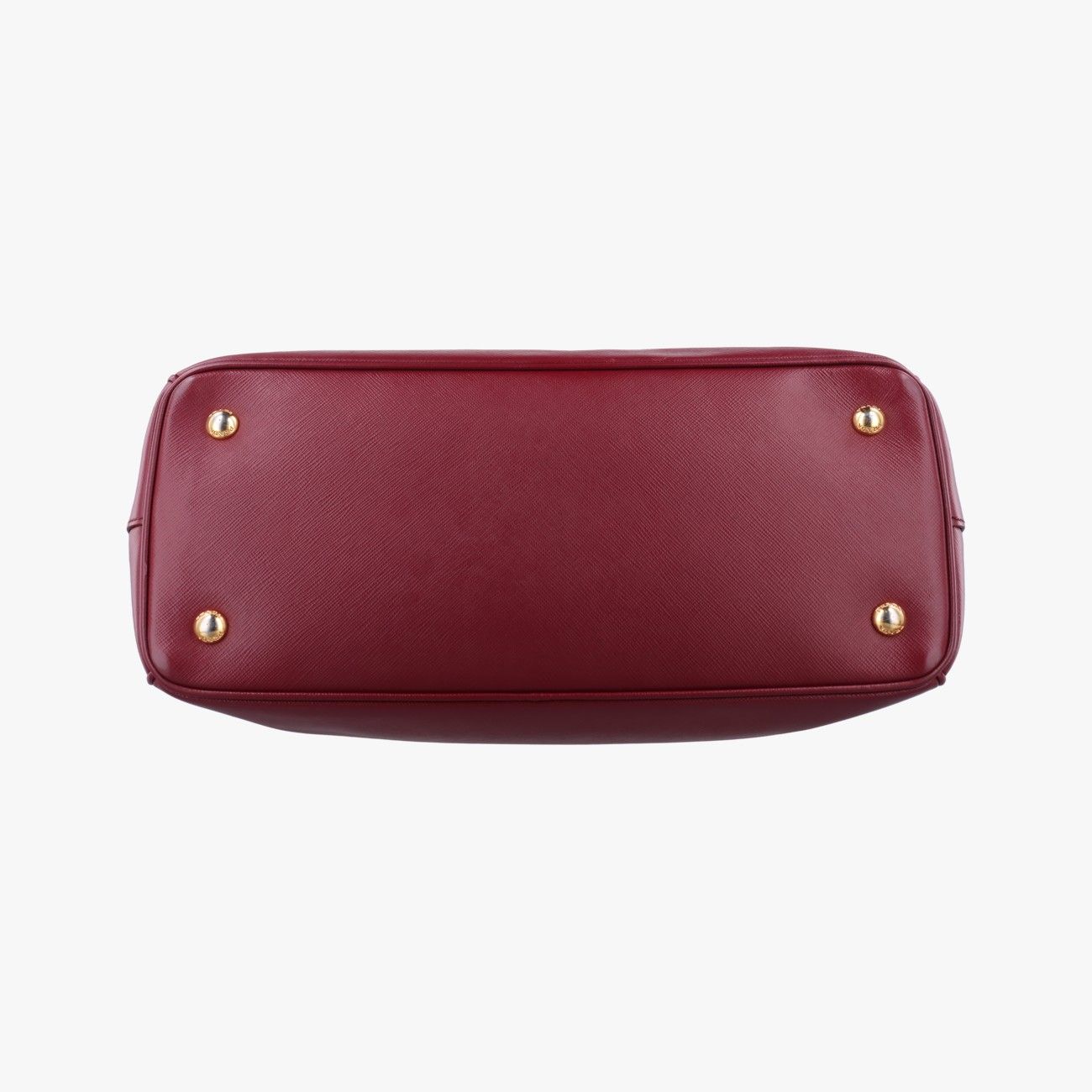 黒*ィ様 PRADA ガレリア　サフィアーノレザー　レッド プラダPradaガレリアワインレッドサフィアーノレザーBN227456 1
